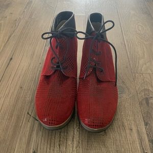 Red Heeled Boots
